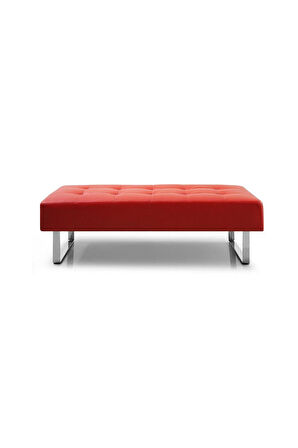 Metal Ayaklı Bench - Suni Deri Döşeme 45*120 Cm Yükseklik 40 Cm