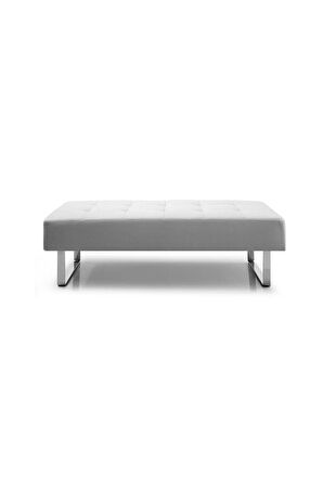 Metal Ayaklı Bench - Suni Deri Döşeme 45*120 Cm Yükseklik 40 Cm