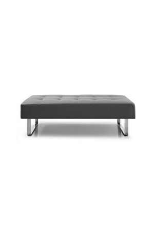 Metal Ayaklı Bench - Suni Deri Döşeme 45*120 Cm Yükseklik 40 Cm