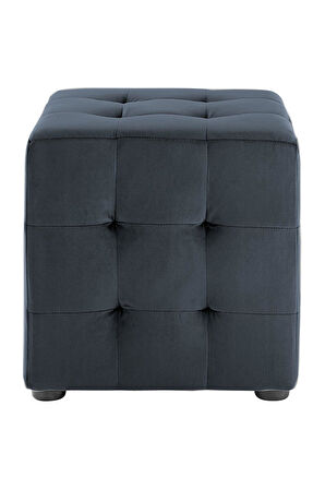 Kiremit Kare Puf Dikişli En*boy 42*42 Cm