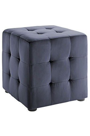 Kiremit Kare Puf Dikişli En*boy 42*42 Cm