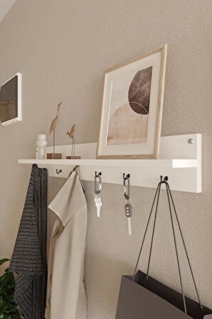 Modern Duvar Askılık, Hol Askılık, Duvar Askılık, Portmanto, Vestiyer 100cm