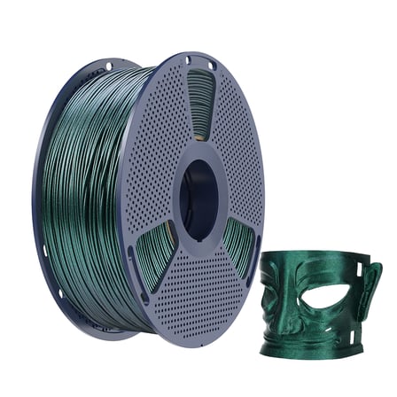 Sunlu PLA Galaxy Filament Yeşil - 1.75mm - 1 Kg