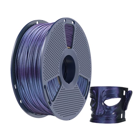 Sunlu PLA Galaxy Filament Yıldız Tozu Mor - 1.75mm - 1 Kg