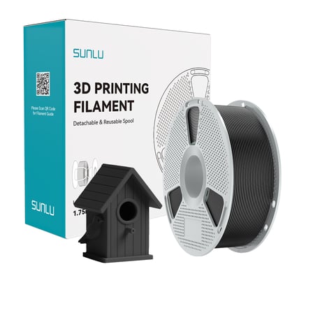 Sunlu ASA Siyah Filament - 1.75mm - 1 Kg