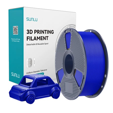 Sunlu Klein Mavi PETG Filament - 1.75mm - 1 Kg