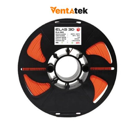 Elas 3D Turuncu PLA Pro Filament - 1.75mm - 1 Kg