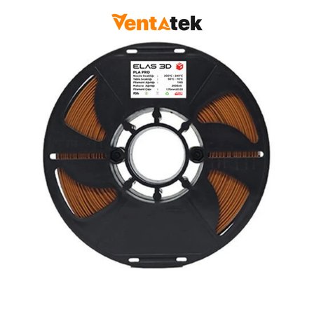 Elas 3D Kahverengi PLA Pro Filament - 1.75mm - 1 Kg