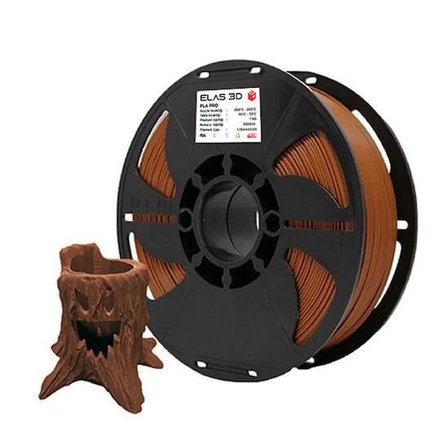 Elas 3D Kahverengi PLA Pro Filament - 1.75mm - 1 Kg