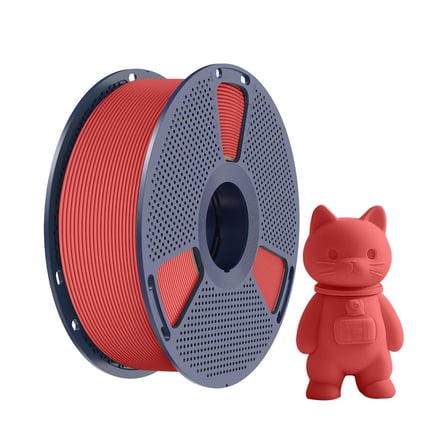 Sunlu Kırmızı PLA Mat Filament - 1.75mm - 1 Kg