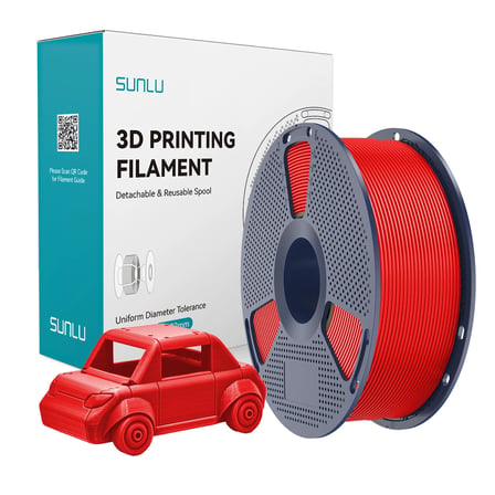 Sunlu Kırmızı PETG Filament - 1.75mm - 1 Kg