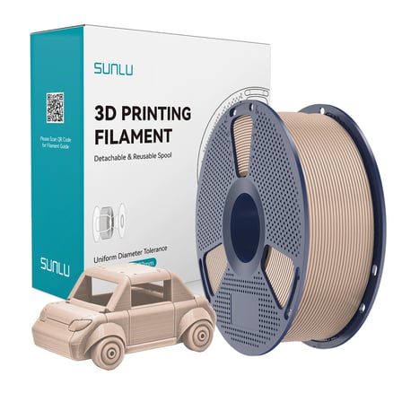 Sunlu Bej PETG Filament - 1.75mm - 1 Kg