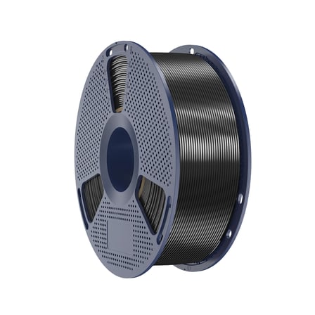 Sunlu Siyah Silk PLA+ Filament - 1.75mm - 1 Kg