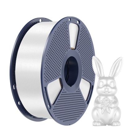 Sunlu Beyaz Silk PLA+ Filament - 1.75mm - 1 Kg