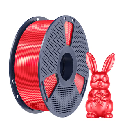 Sunlu Kırmızı Silk PLA+ Filament - 1.75mm - 1 Kg