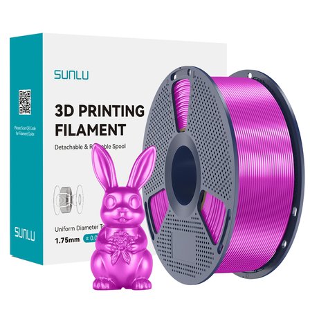 Sunlu Mor Silk PLA+ Filament - 1.75mm - 1 Kg