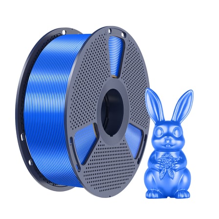 Sunlu Mavi Silk PLA+ Filament - 1.75mm - 1 Kg