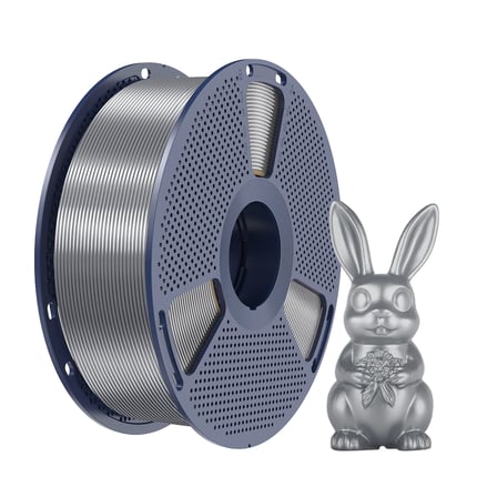 Sunlu Gri Silk PLA+ Filament - 1.75mm - 1 Kg