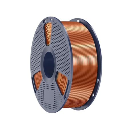 Sunlu Kırmızı Bakır Silk PLA+ Filament - 1.75mm - 1 Kg