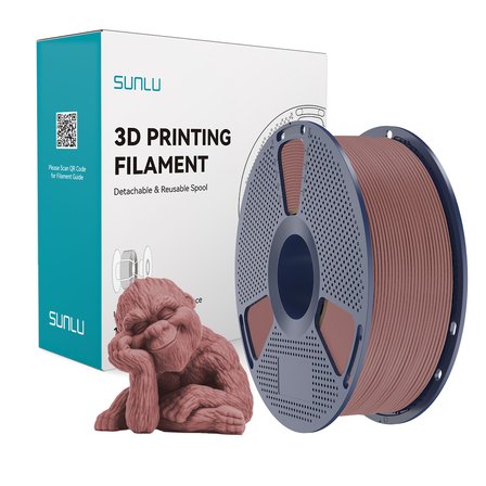 Sunlu Ahşap Cherry Wood Filament - 1.75mm - 1 Kg