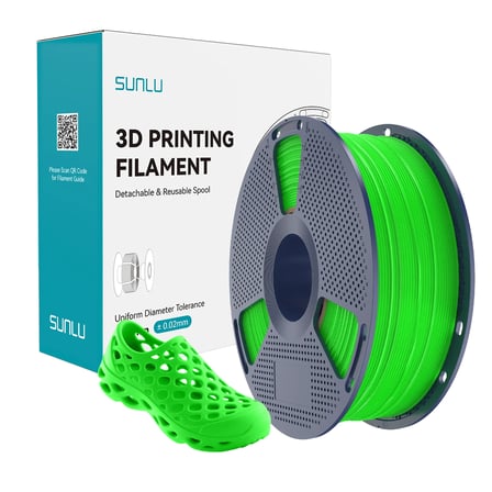 Sunlu Yeşil TPU 95A Esnek Filament - 1.75mm - 1 Kg