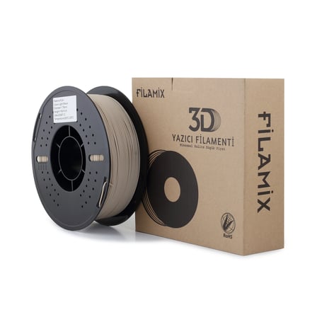 Filamix Açık Kahverengi PLA+ Filament 1.75mm 1 Kg