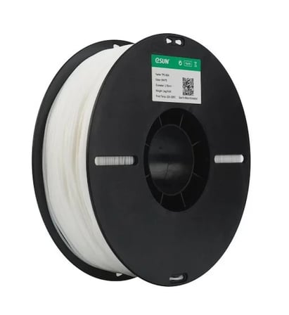 Esun TPU-95A Beyaz Esnek Filament 1.75mm 1 Kg