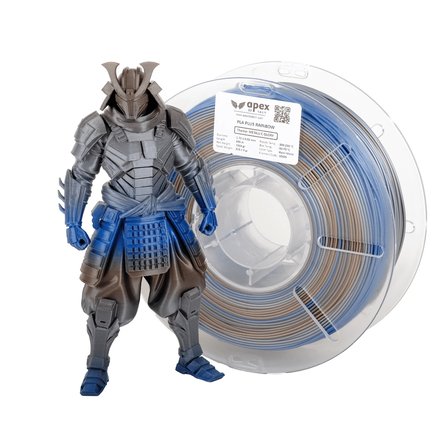 Apex3D Gökkuşağı PLA+ Filament - Metalik İhtişam 1 Kg 1.75mm