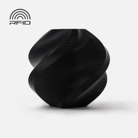 Bambu Lab PLA Basic Siyah Filament 1.75mm 1 Kg