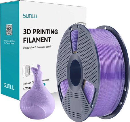 Sunlu Şeffaf Üzüm Jölesi PLA Filament - 1.75mm - 1 Kg