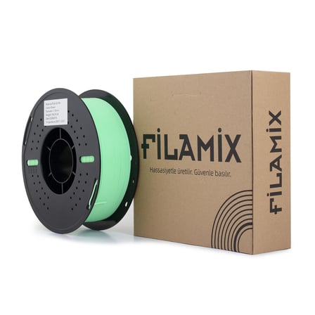 Filamix PLA Glow - Karanlıkta Parlayan Yeşil Filament 1.75mm 1 Kg