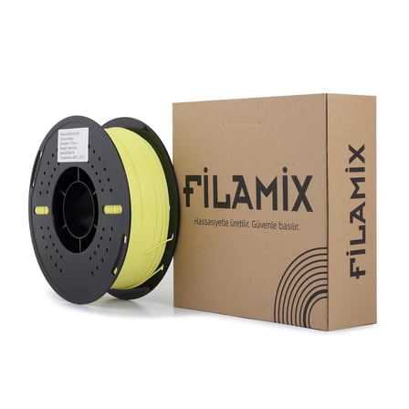 Filamix PLA Glow - Karanlıkta Parlayan Sarı Filament 1.75mm 1 Kg