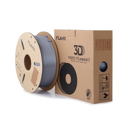 Filamix Silk PLA Gümüş Filament 1.75mm 1 Kg