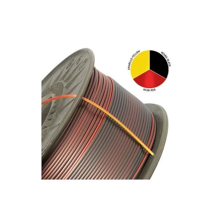 Winkle PLA Silk Multicolor Filament Yellow-Black-Red 1.75mm 1 Kg