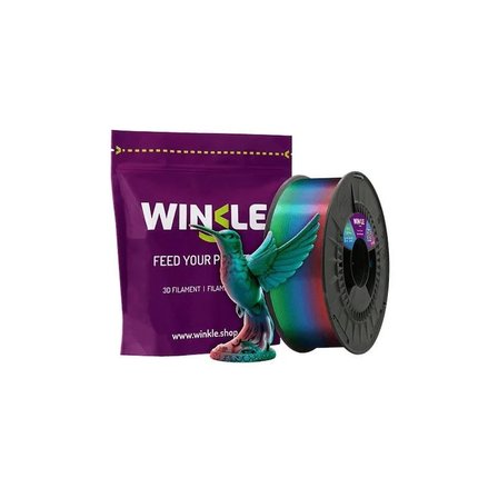 Winkle PLA Silk Filament Aurora Borealis 1.75mm 1 Kg