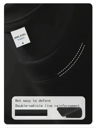 Kadın Kısa Kol Yazlık Tişört Bisiklet Yaka Baskılı Oversize T-Shirt - Siyah
