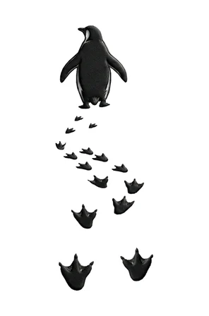 Kadın T-Shirt Nihilist Penguen Baskılı Bisiklet Yaka Kısa kol yazlık Tişört - Beyaz