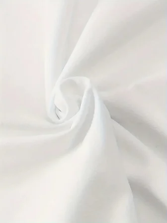 Kadın Gülücük Baskılı Tişört Kısa Kol Bisiklet Yaka Oversize T-Shirt - Beyaz