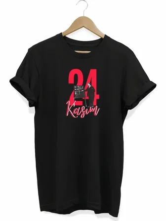 24 Kasım Öğretmenler Günü Öğretmen Hediyesi Baskılı Oversize T-shirt - Siyah