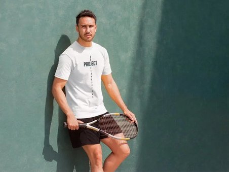 Erkek Kısa Kol Yazlık Tişört Bisiklet Yaka Baskılı Oversize T-Shirt - Beyaz
