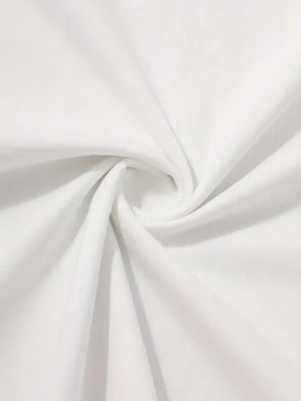 Erkek Sarj %1 Baskılı T-Shirt Kısa Kol Bisiklet Yaka Regular Fit Tişört - Beyaz