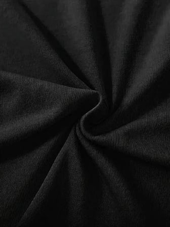 Kadın Tişört fiyonk baskılı Bisiklet yaka yazlık Kısa Kol oversize t-shirt - Siyah
