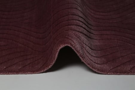 Çam Halı Emboss JR10 Rose Modern Desen Yeni Zellanda Yünü ve Viskon El Dokuması Halı
