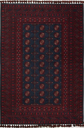 Tuğra Halı Türkmen 03 Etnik Desen Kilim