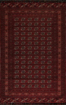 Tuğra Halı Türkmen 06 Etnik Desen Kilim