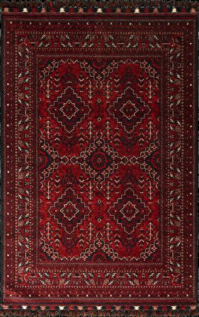 Tuğra Halı Türkmen 07 Etnik Desen Kilim