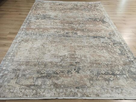 Sanat Halı Doku 1235 Eskitme Desenli Makine Halısı