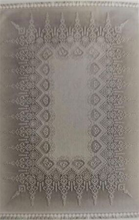 Sanat Halı Delüks 7023 Klasik Desenli Makine Halısı