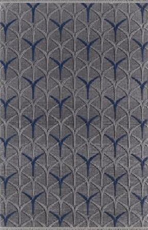Çam Halı Pierre Cardin Halı Maxwell MK04B Gri Lacivert Modern Desen Halı