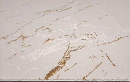 Çam Halı Scarlet SC009A Gold Modern Desen Salon Halısı